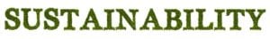 sustainability