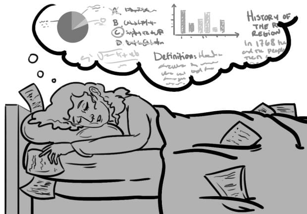 better grades - good night's sleep