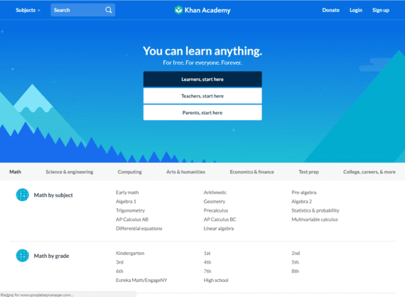 Phd students- khan academy