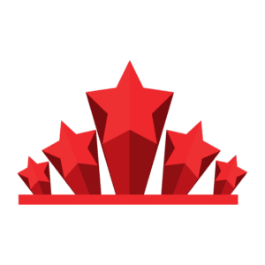 red stars