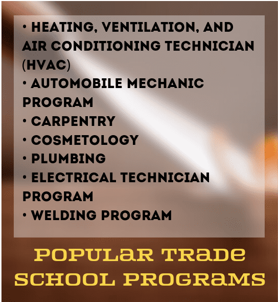 scholarships trade school schools students