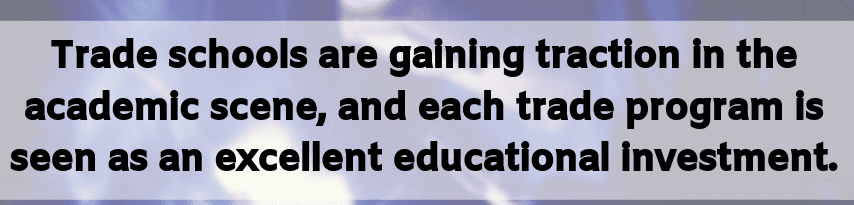 scholarships trade school schools students