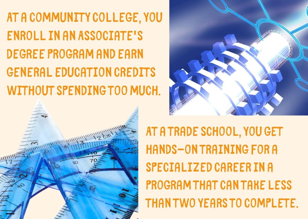 trade school vs community college