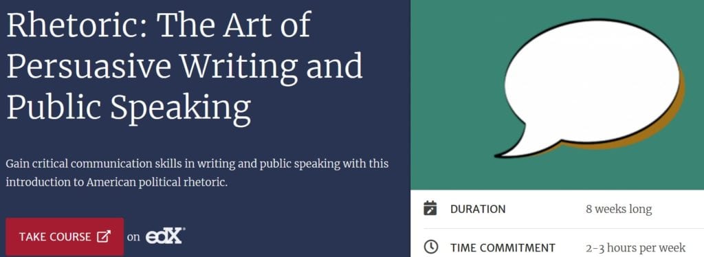 Rhetoric The Art of Persuasive Writing and Public Speaking
