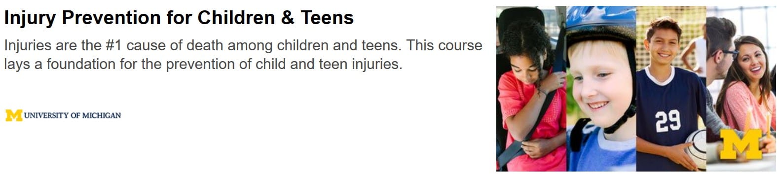 Injury Prevention for Children & Teens