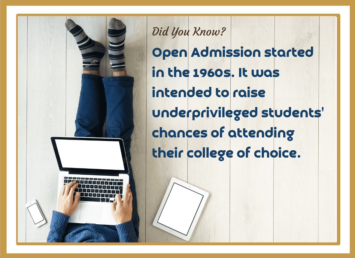 open admission fact 4