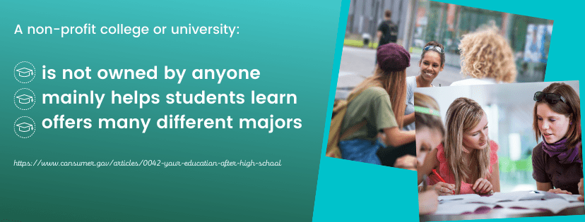 non profit universities online